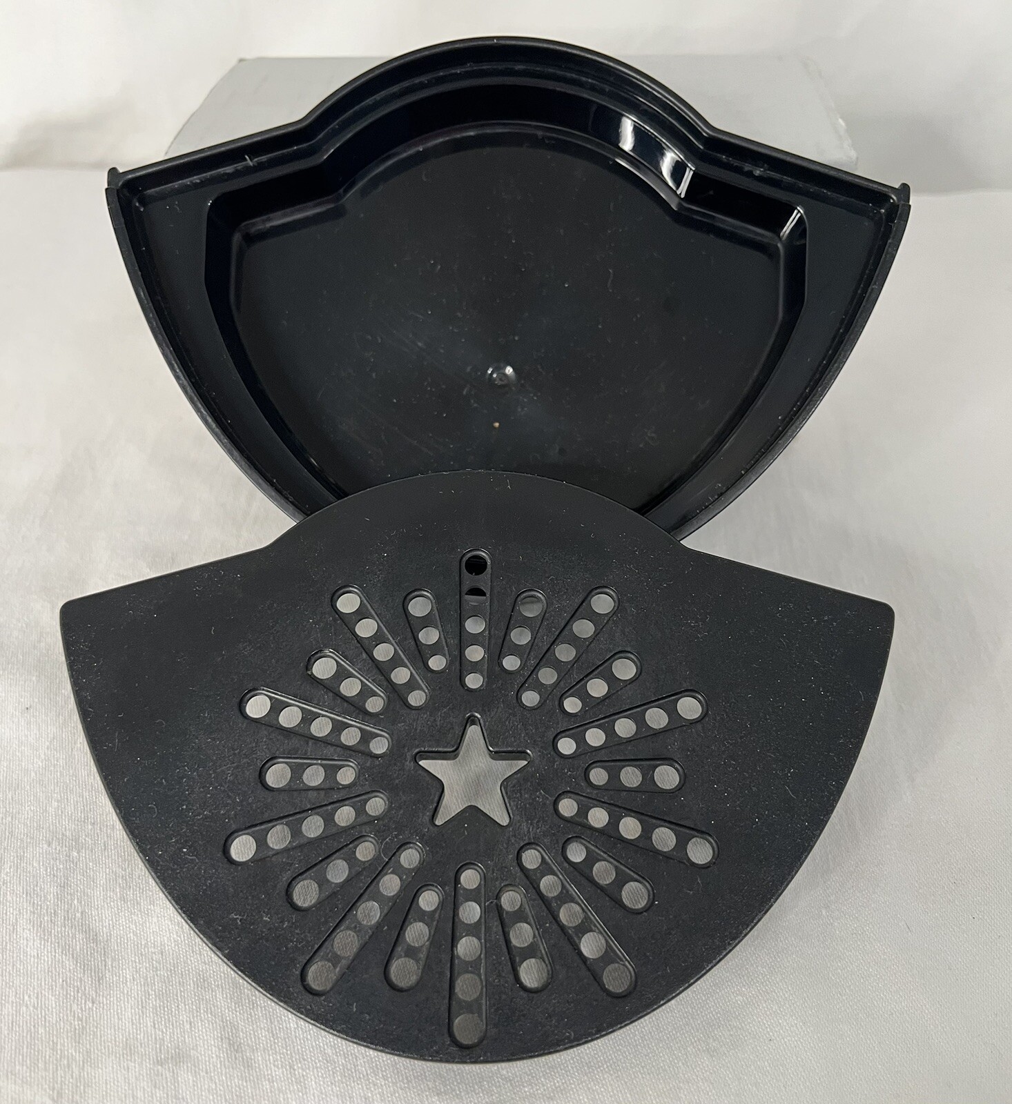 Keurig K Cup K40 K45 Elite Brewer Drip Tray plus Plate Set EUC
