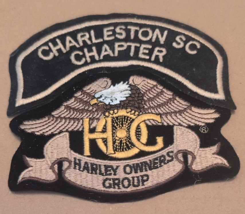 Lot of Harley Davidson Owners Group South Carolina Pins & Patches HOG Charleston