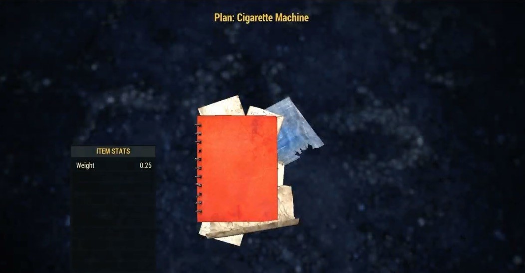 (Xbox) Cigarette Machine Plan