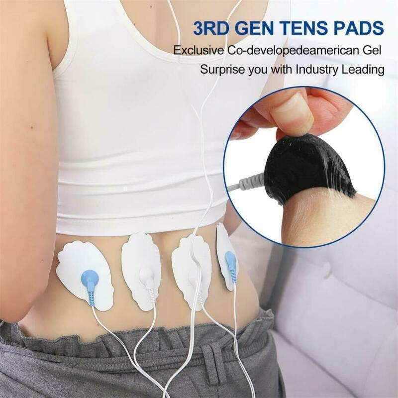 20/40PCS Electrode Pads Large Snap Replacement Tens For Electrode Pulse Massager