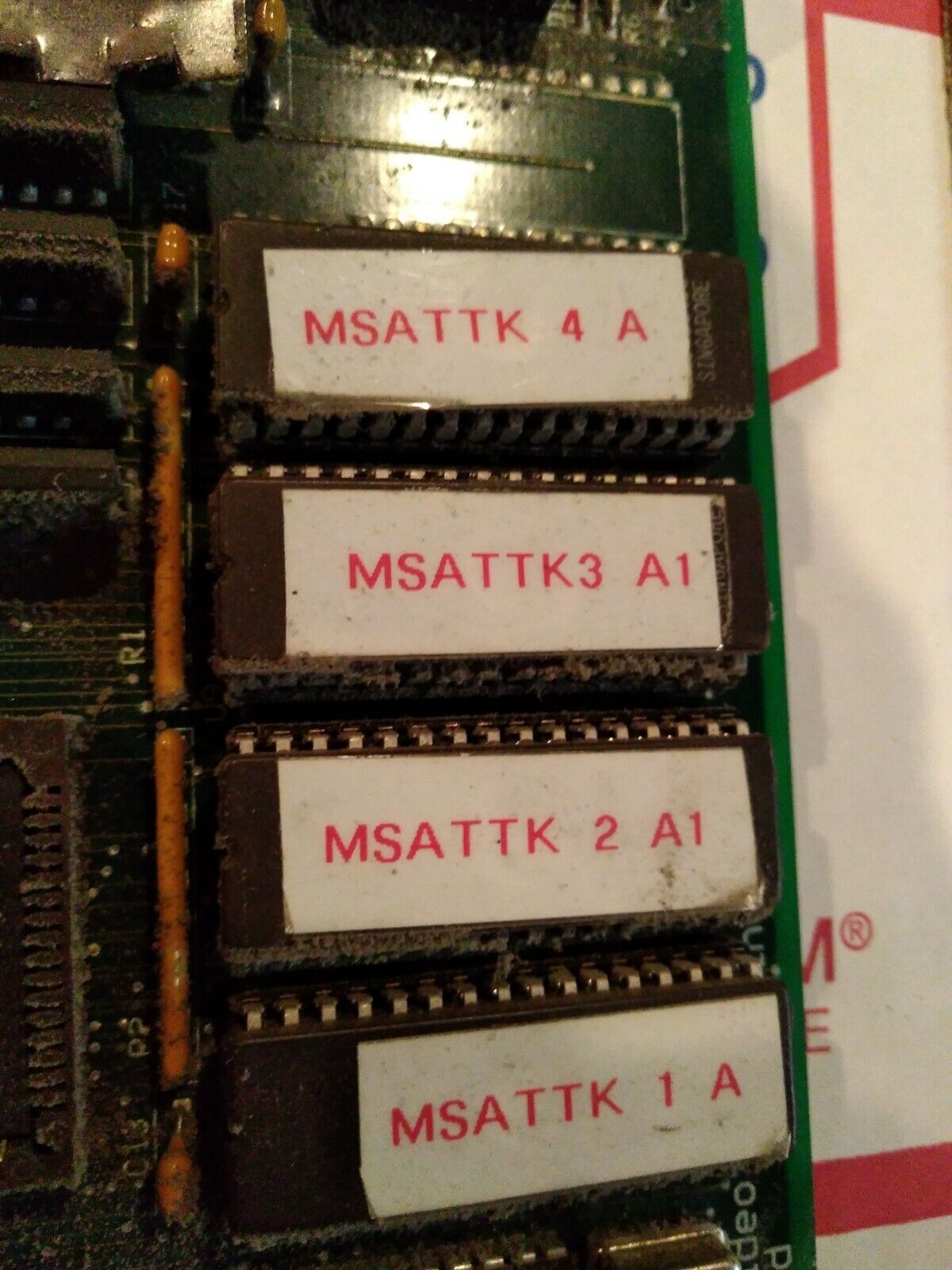 mouse attack arcade main pcb working #2