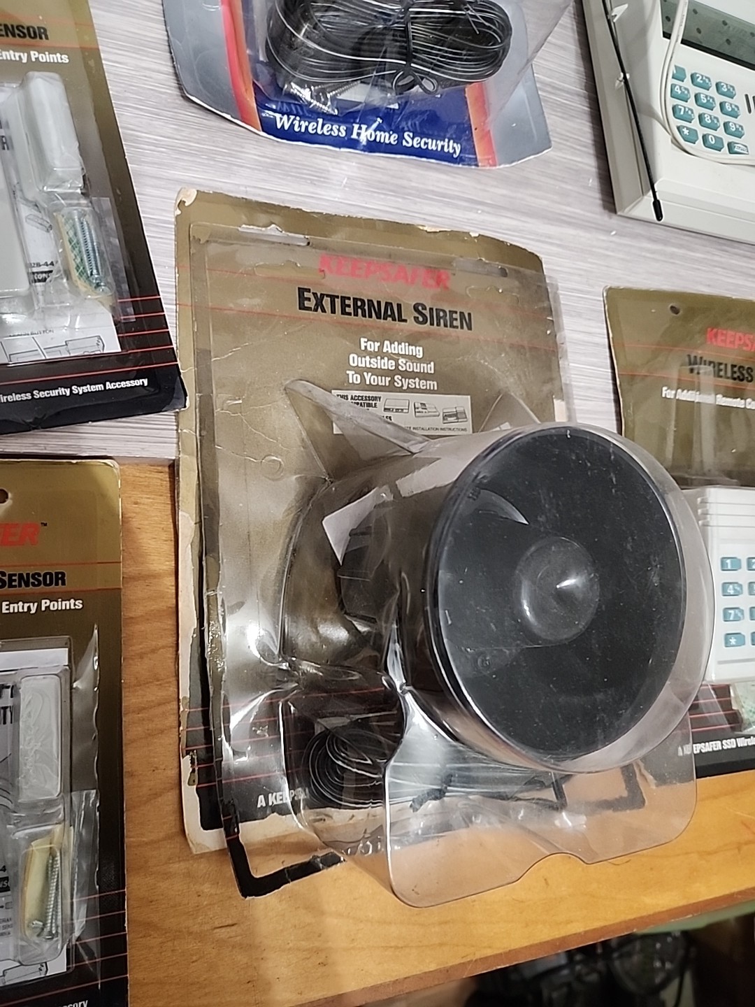 SSD Security By Linear Residential Security System Lot Reciever, Sensors, Siren