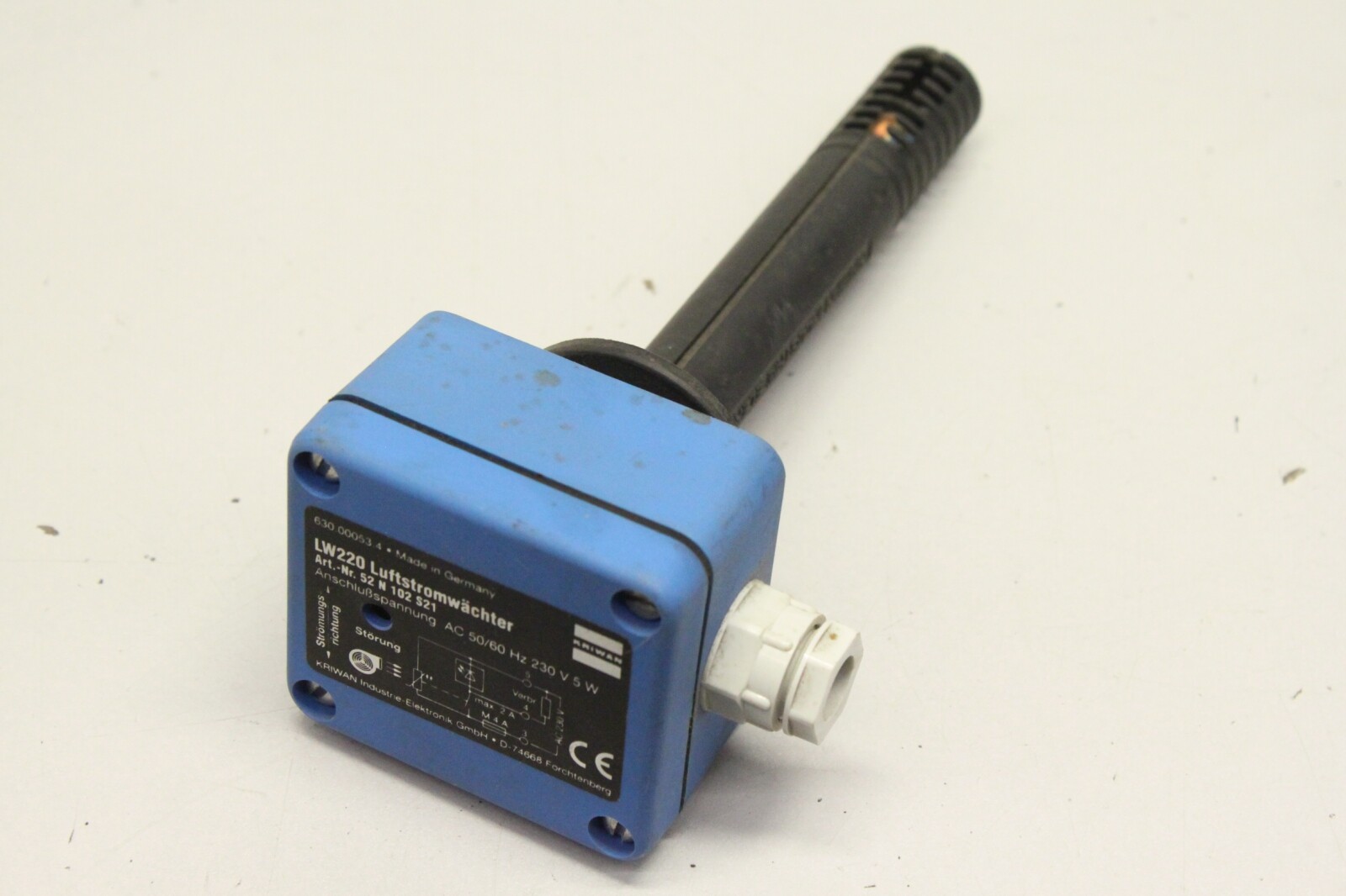Kriwan LW220 52N 102 S21 52N102S21 Flow Sensor Air Flow Monitor LW220