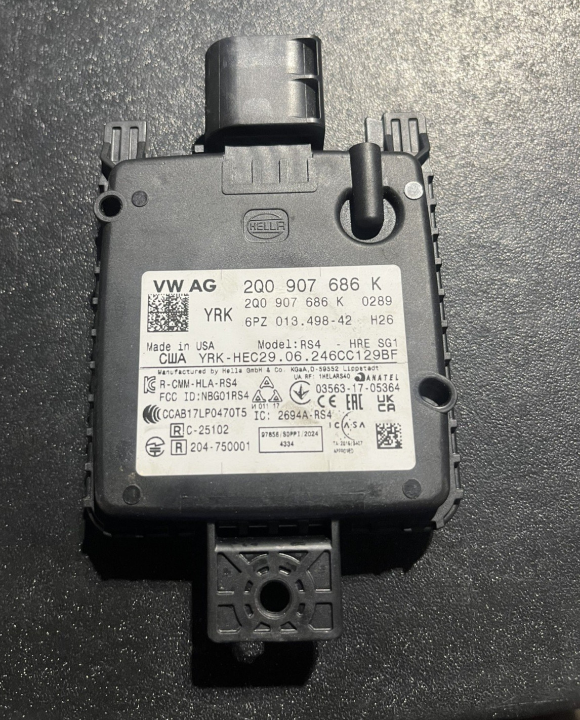USED OEM 2023-2025 Volkswagen ID.4 RIGHT Blind Spot Sensor (2Q0-907-686-K)