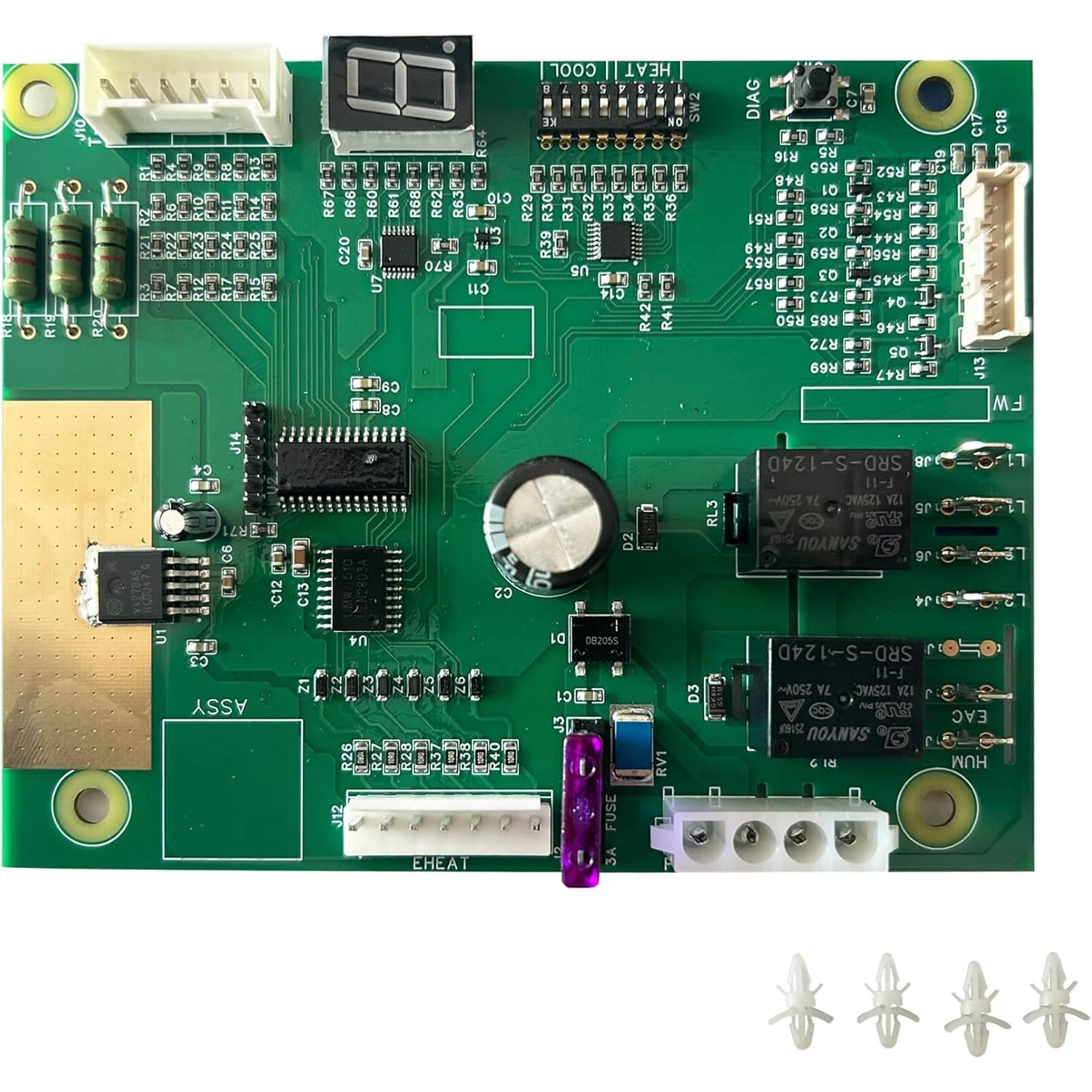 1006801R Control Board For Nordyne E7/B6BM/B6EM Series 1006800/1