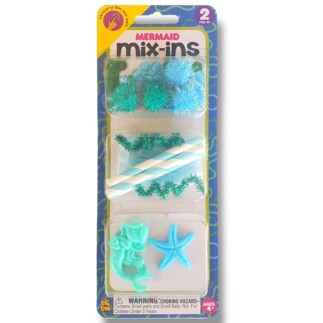 #BQ New In Package Big Mix Sensory Toys Set Mermaid Starfish Ocean