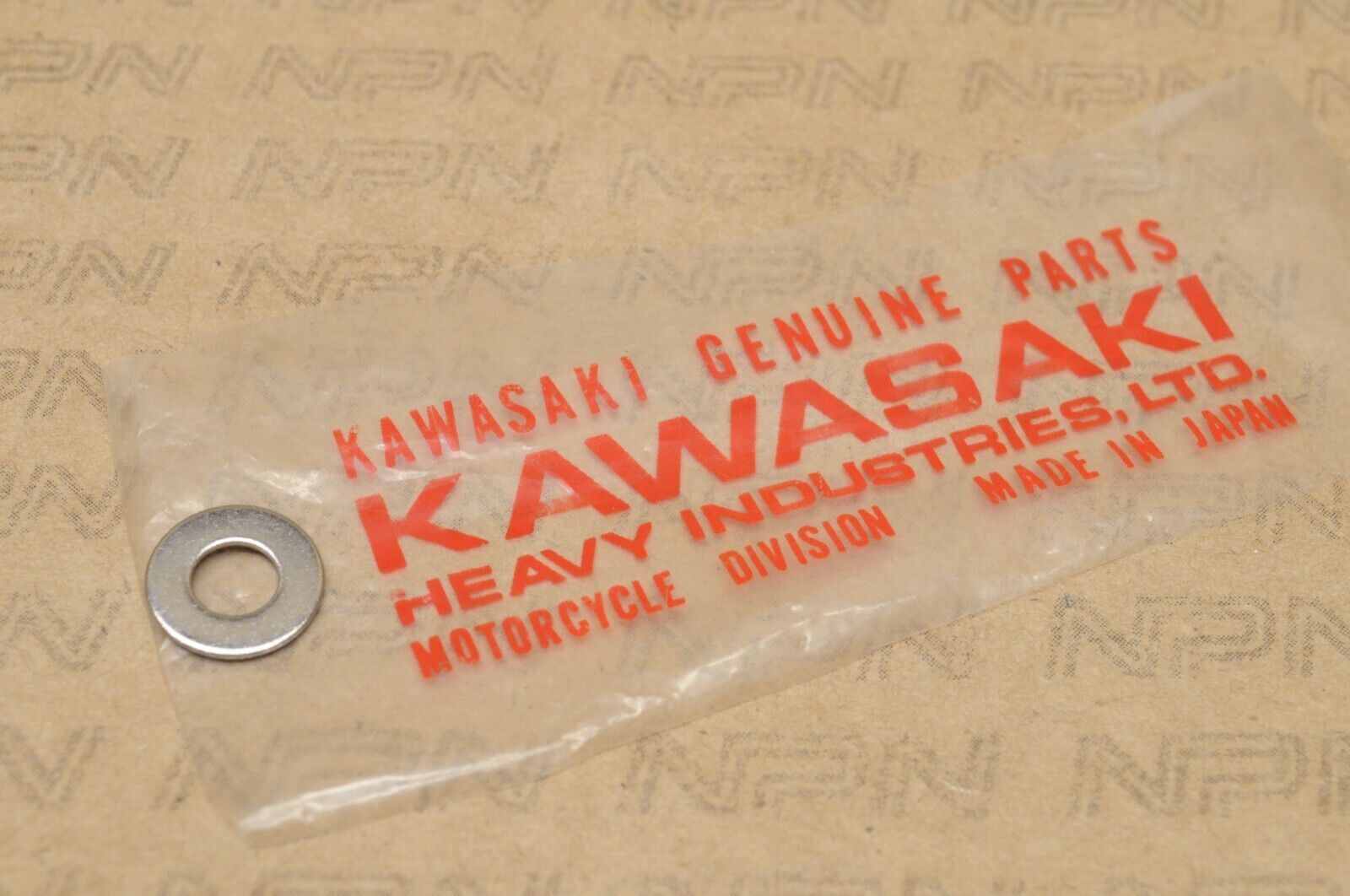 NOS OEM Kawasaki JB650 JF650 JH1100 JH1200 JH750 JH900 Plain Washer 5mm 411S0500