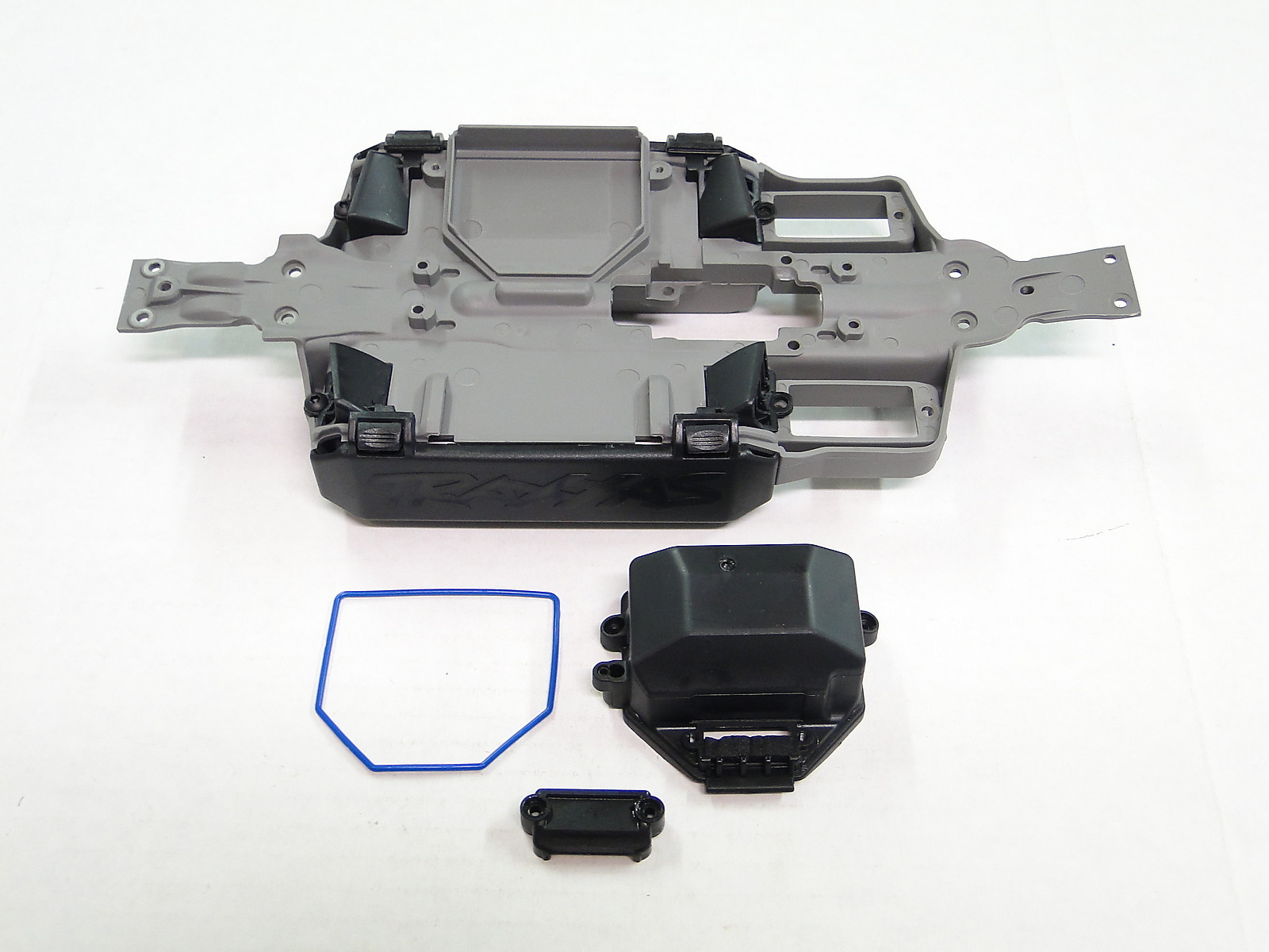 NEW TRAXXAS 1/16 E-REVO Chassis +Receiver Box VXL RE7