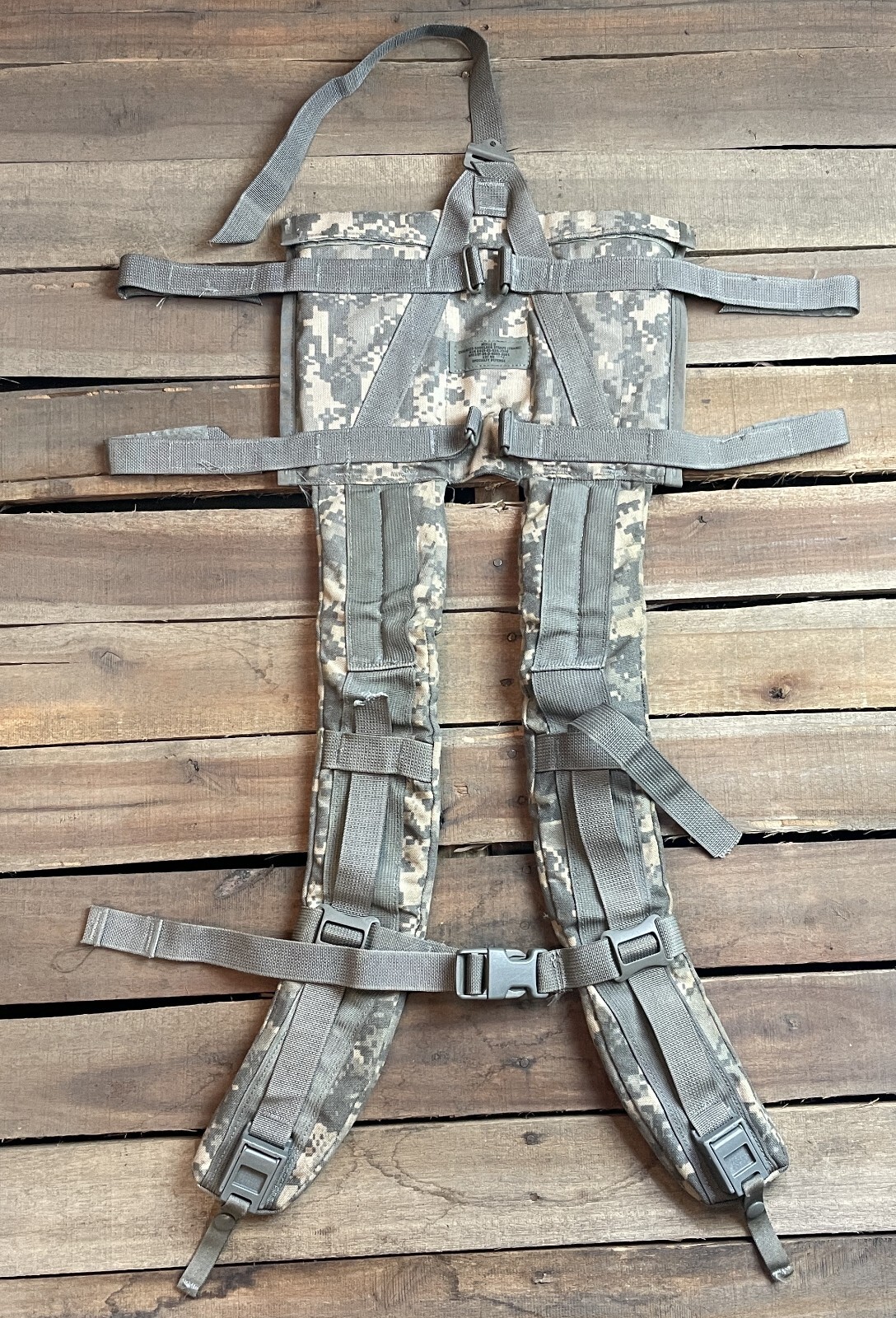 ACU Enhanced Shoulder Straps Molle Rucksack ~Good Condition w/ Some Defects