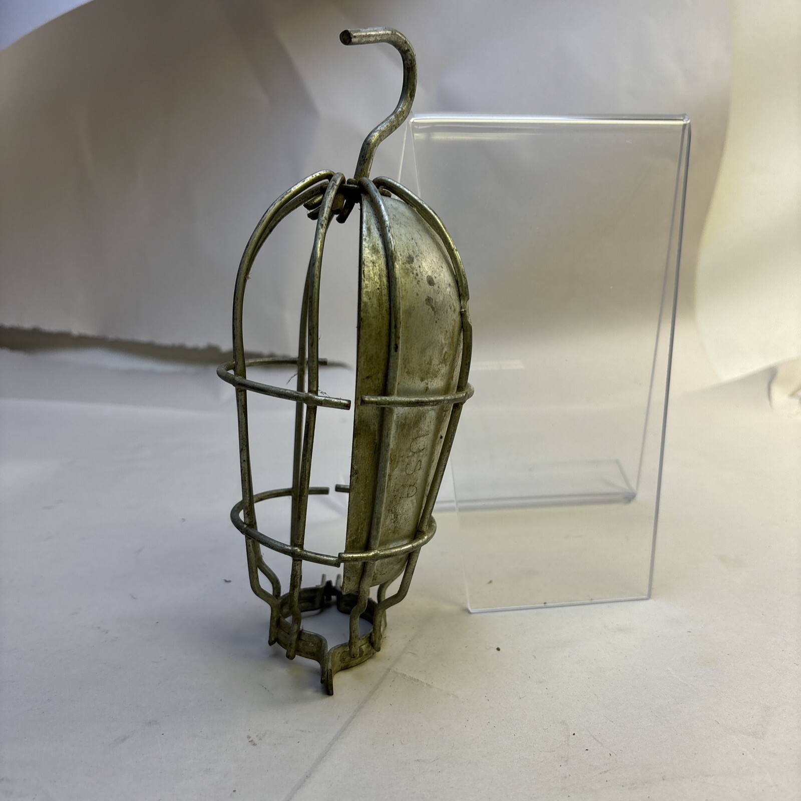 Vintage Work Light Cage