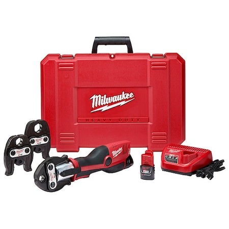 Milwaukee Tool 2473-22 M12 Force Logic Press Tool Kit W/Jaws