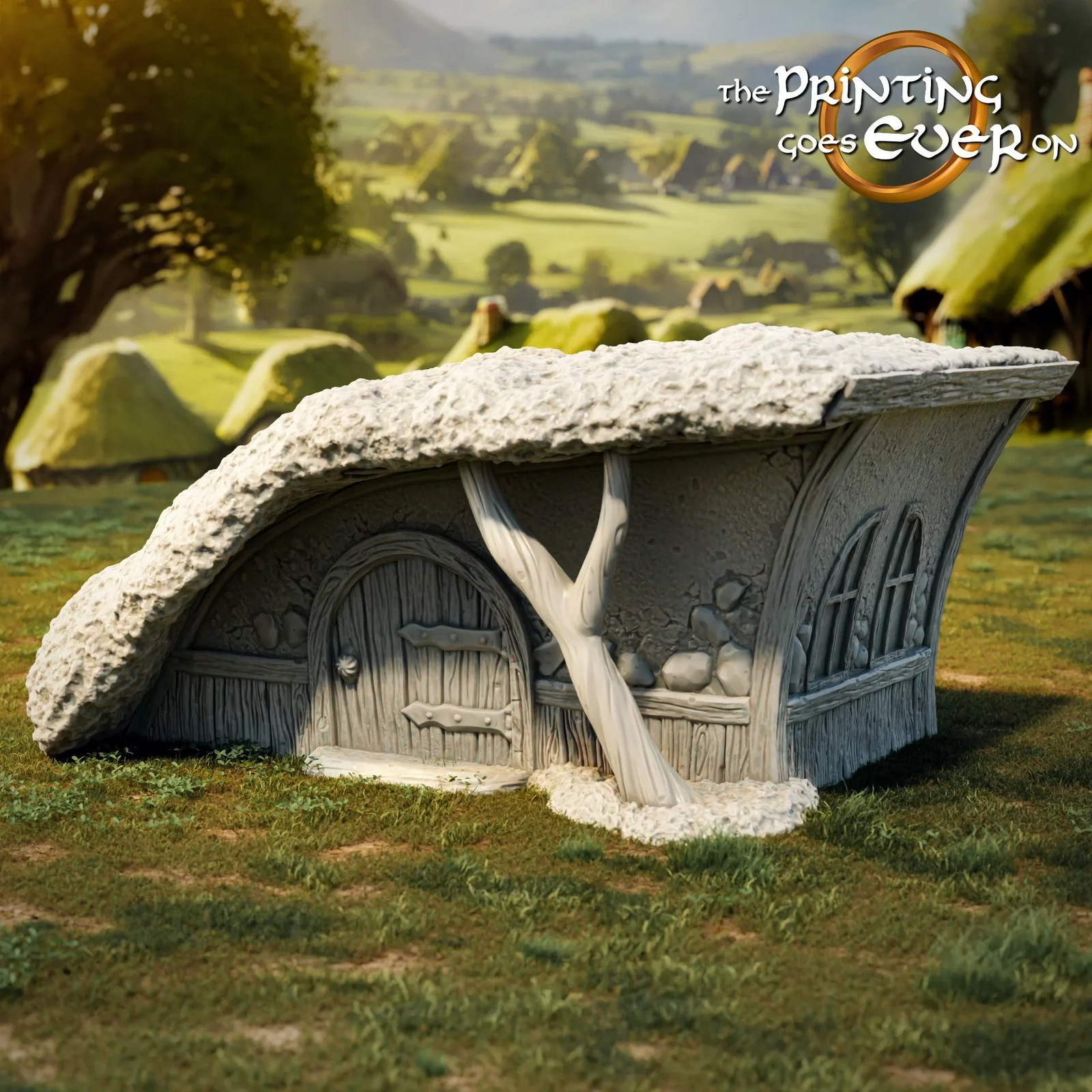 Halfling House - Small - Resin Tabletop Miniature