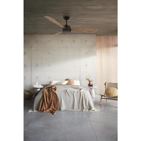 Lucci Air Climate III 52 in. Oil Rubbed Bronze/Dark Koa DC Ceiling Fan w/Remote
