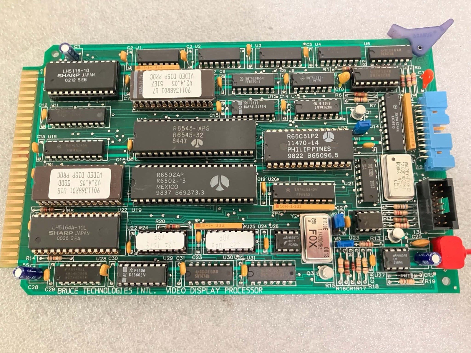 3161351V02  BOARD VIDEO DISPLAY, BRUCE TECHNOLOGIES NEW Open Box