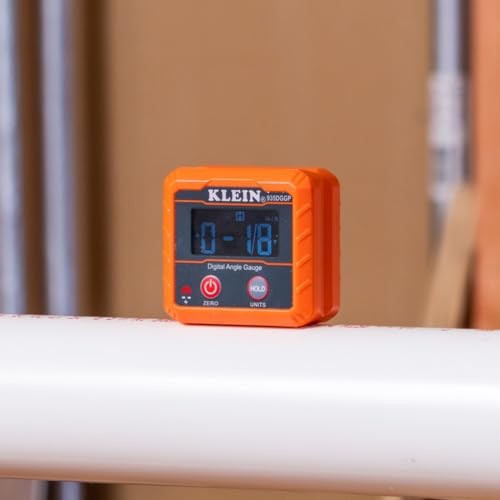 Klein Tools Digital Angle Finder Gauge Magnetic Base Degrees In/Ft