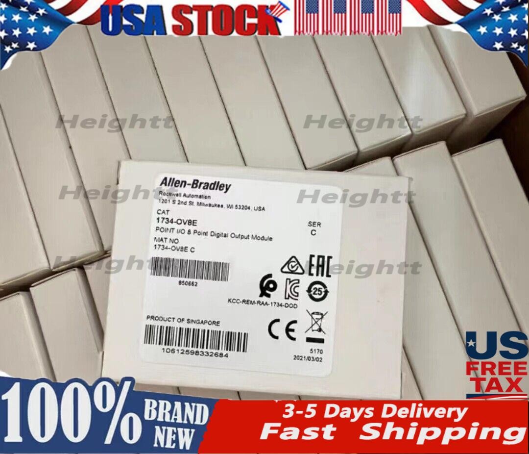 New Factory Sealed 1734-OV8E /C 8 Point Digital Output Module 1734-OV8E
