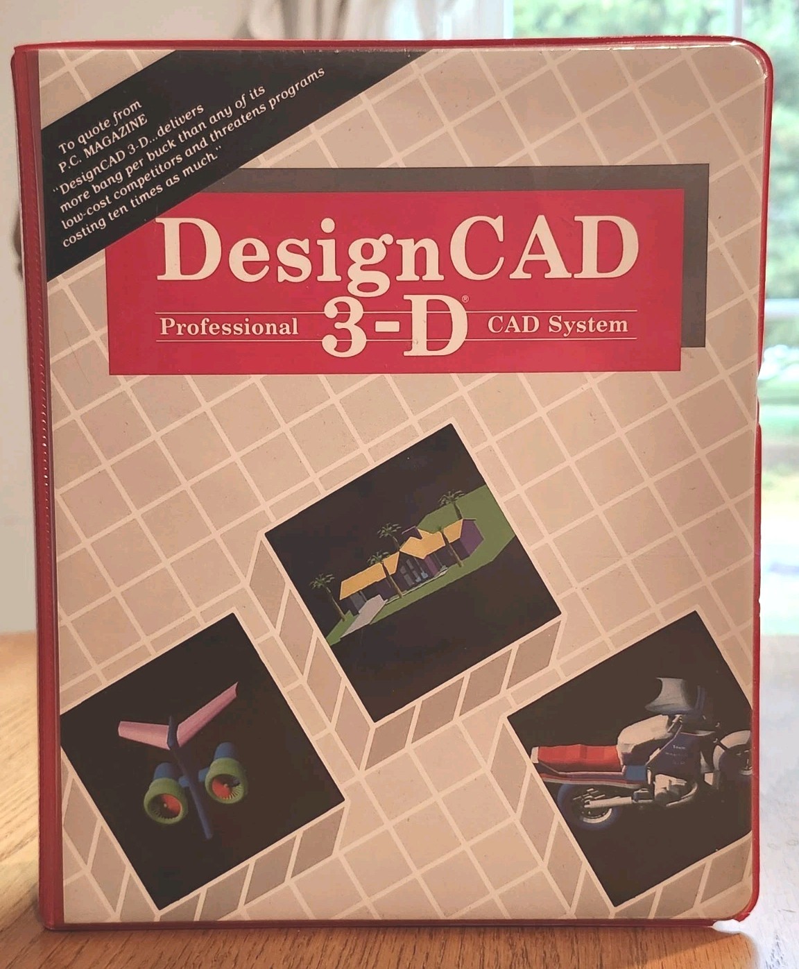 Design CAD DesignCAD 3-D System Software Floppy Disk IBM