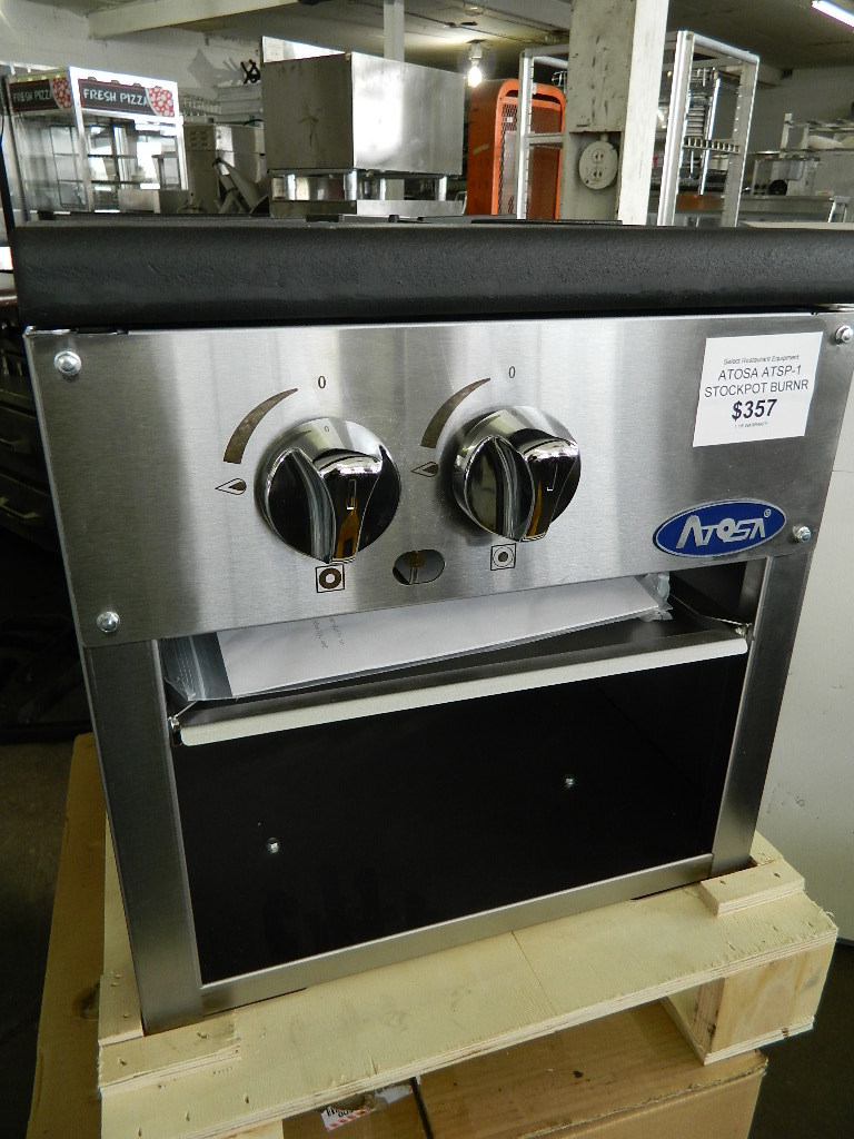 ATOSA ATSP-18 NATURAL GAS STOCK POT RANGE BRAND NEW 1 YEAR WARRANTY