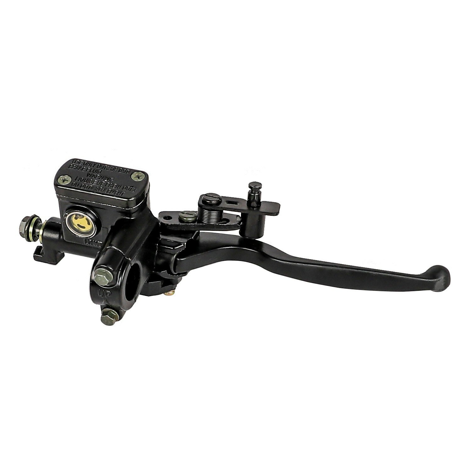 Go Kart ATV Quad Steering Spindle + 4 Stud Wheel Hub + Front Disc Brake Caliper