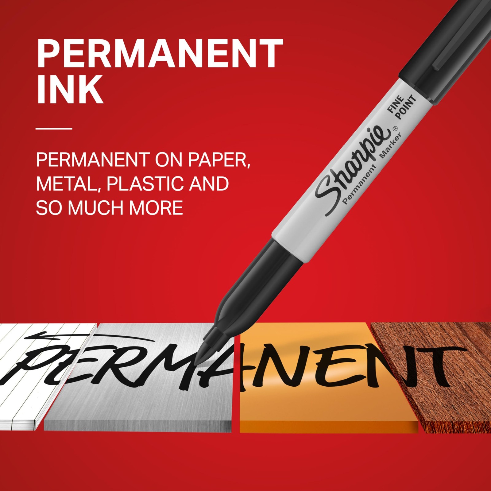 Permanent Markers, Fine Tip, Black, 40 Count - Office Supplies, Quick Drying,...