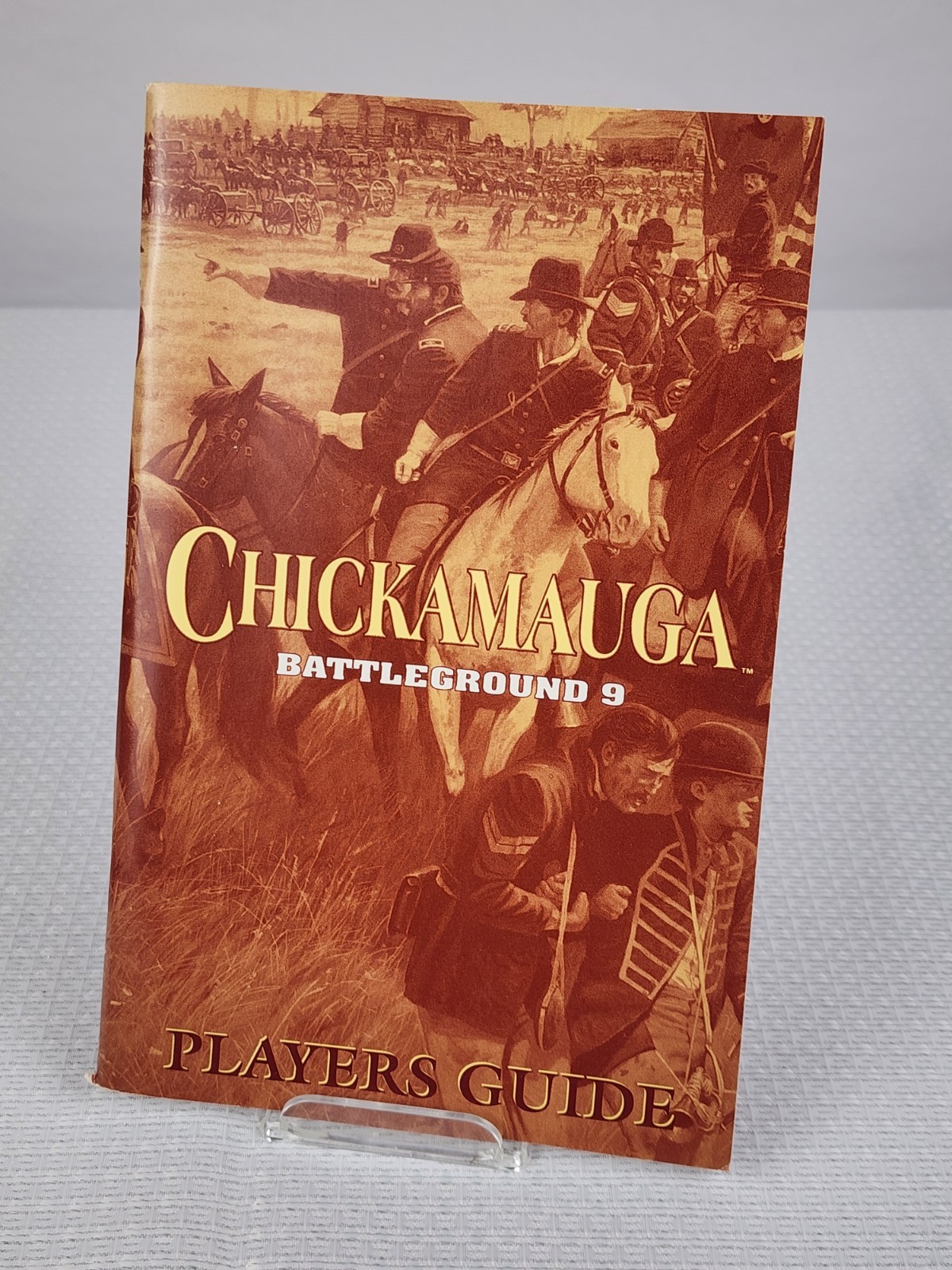 Chickamauga Battleground 9 Players Guide Manual 1998 Used