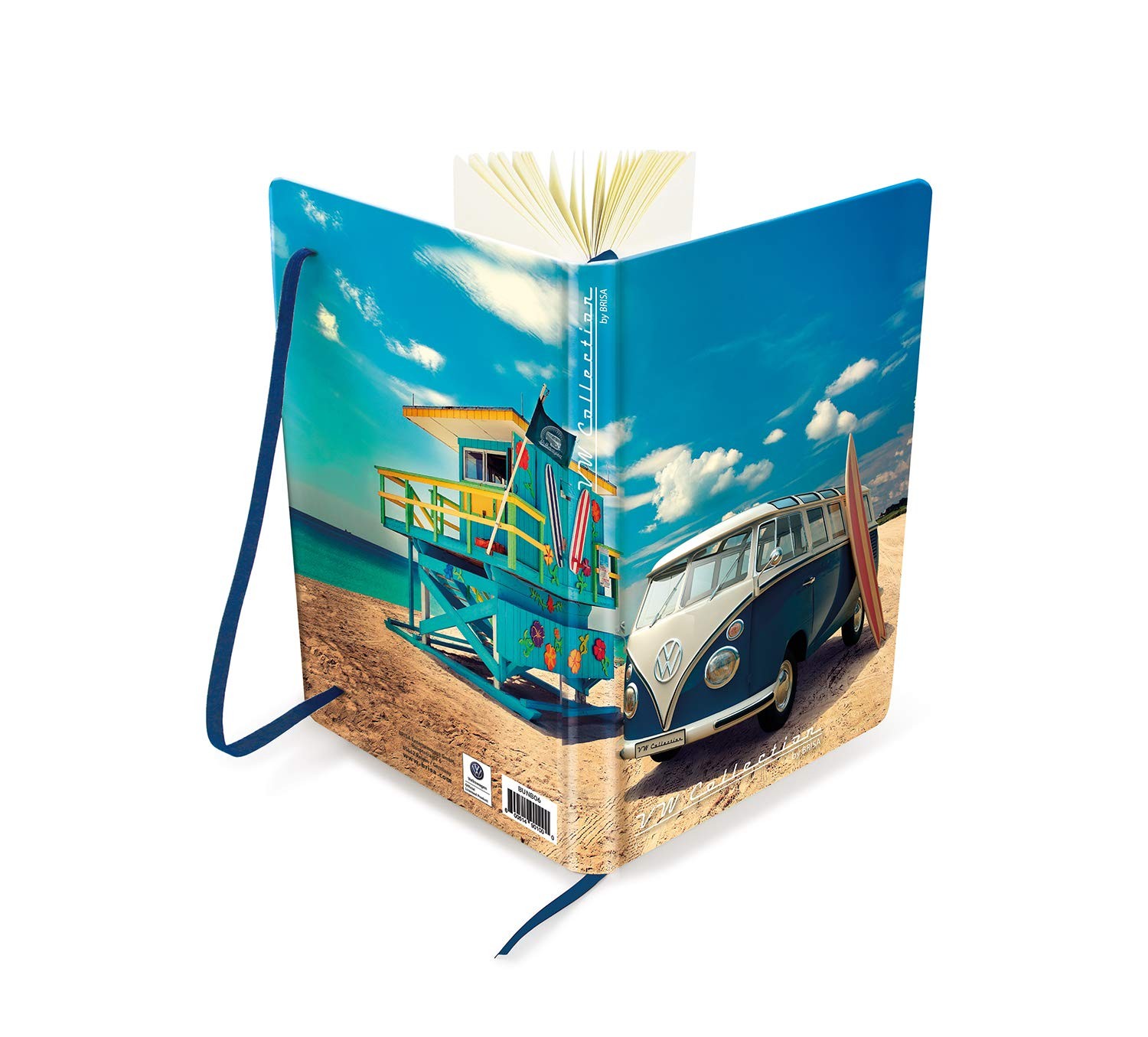 BRISA VW Collection - T1 Bus Camper A5 Hardcover DIN A5, Bus/Beach Life