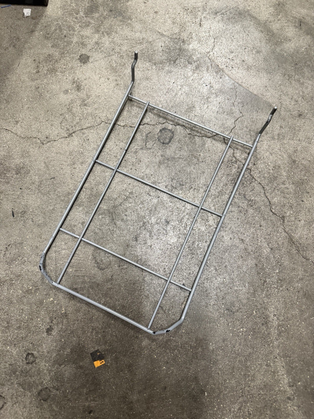 10 Hat Shelves Slat Wall Rack (fits 8-12)  Grey