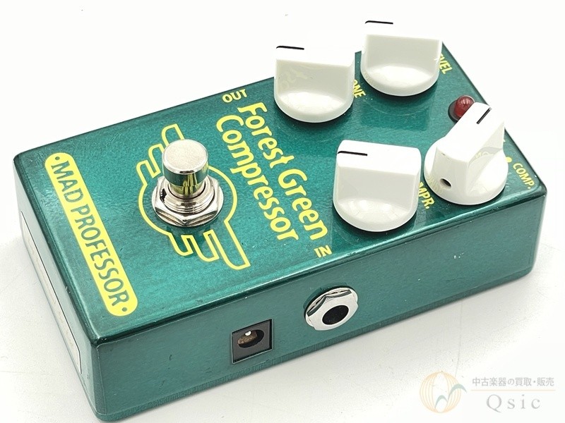 Mad Professor Forest Green Compressor Guitar Effects Pedal Used