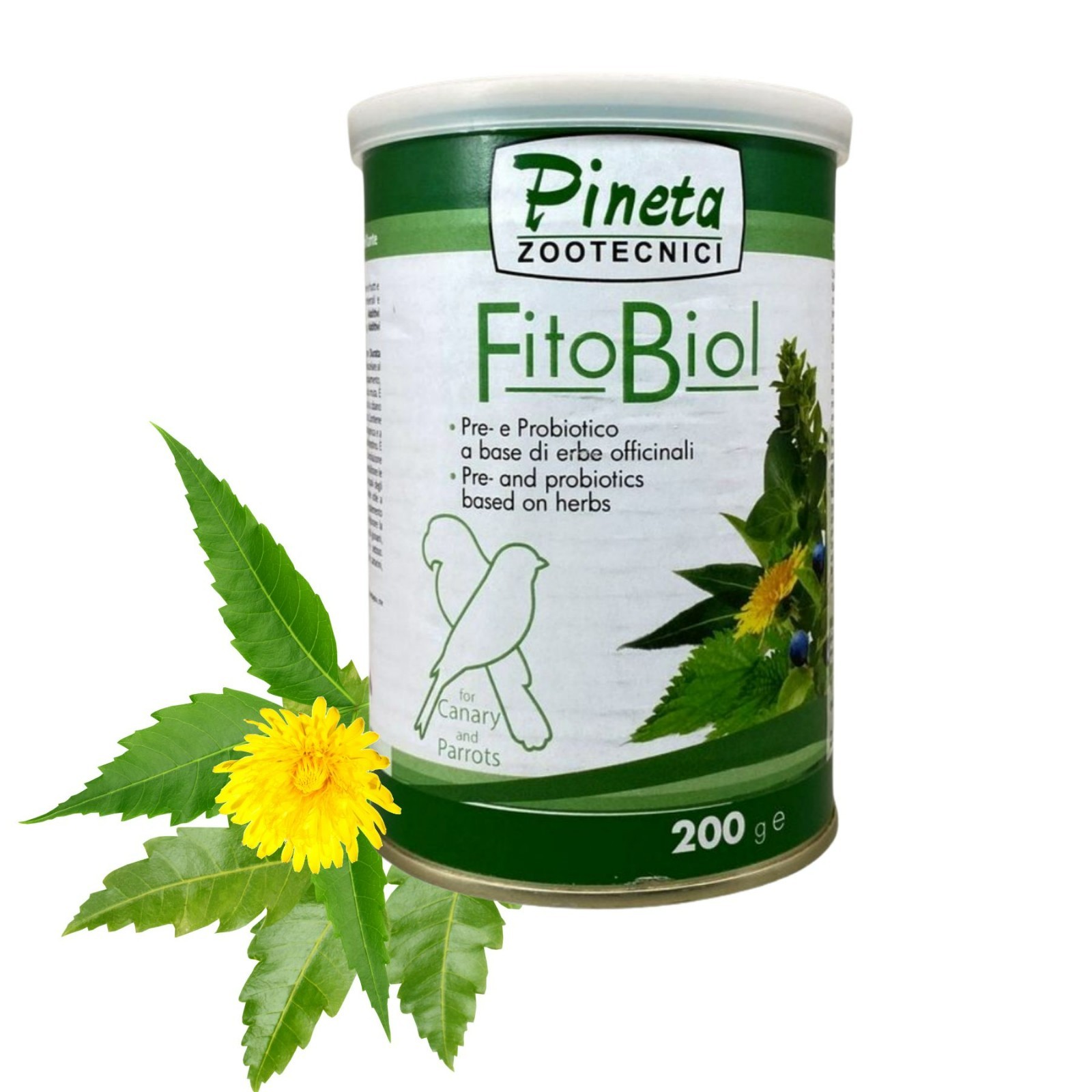 FitoBiol by Pineta Zootecnici(200g) Pre & Probiotics based on herbs for birds