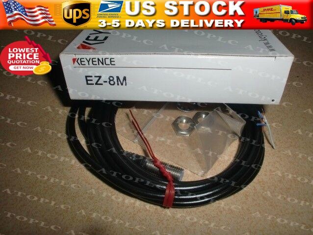 Keyence EZ-8M Proximity Sensor EZ8M New In Box  US Free TAX