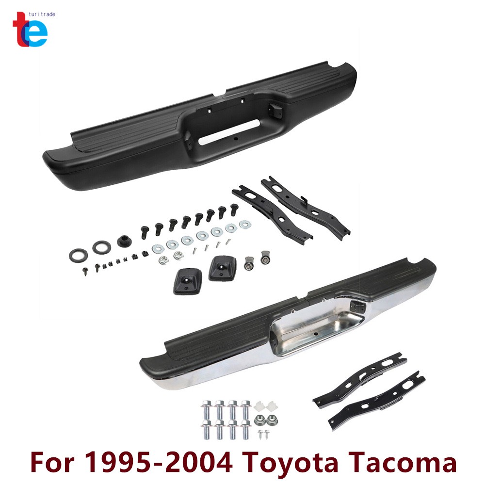 Fit For Toyota Tacoma Truck 1995-2004 Complete Steel Rear Step Bumper Assembly