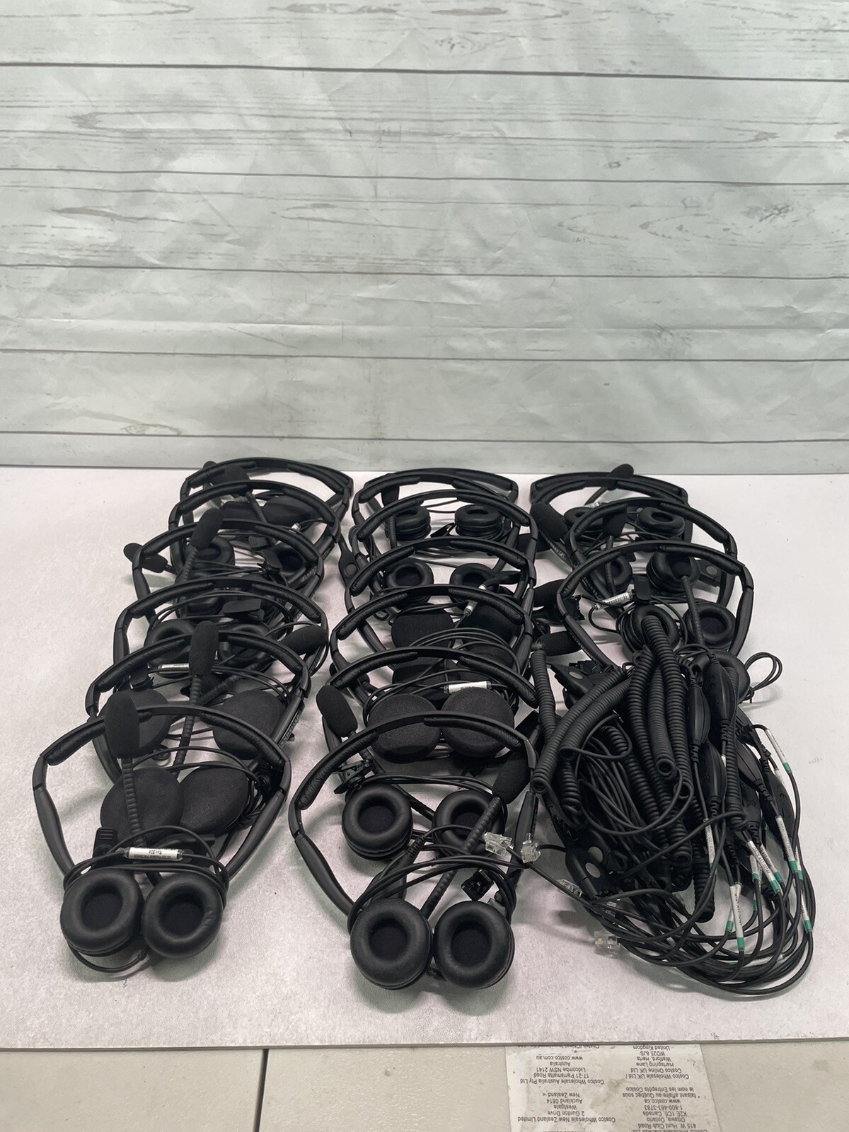 SENNHEISER CC 520  A17-10144 Binaural Headset Ultra Noise-Canceling Lot Of 17