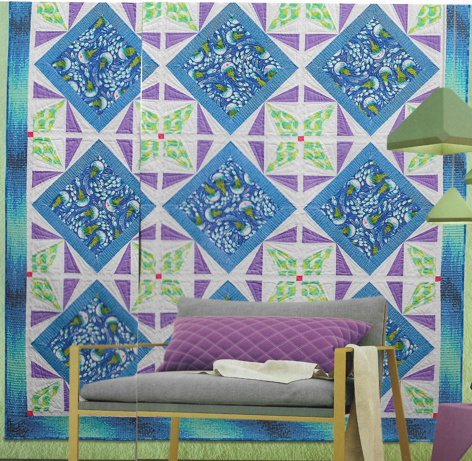 Medusozoa Quilt quilting pattern instructions