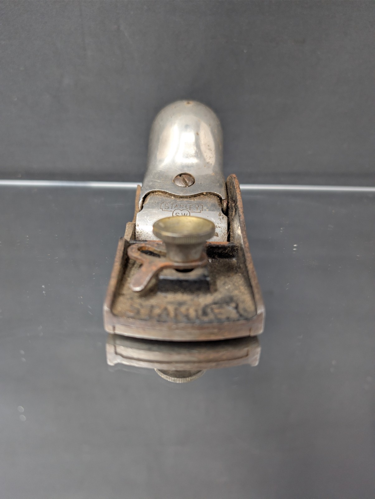 1920s Stanley SWEETHEART no. 65 Low Angle Block Plane KNUCKLE Antique Tool