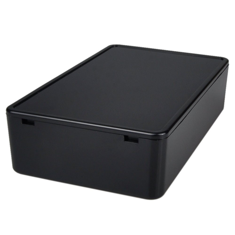 5 PCS Electronic Prototype ABS Plastic Junction Project Box Black 100x60x25mm