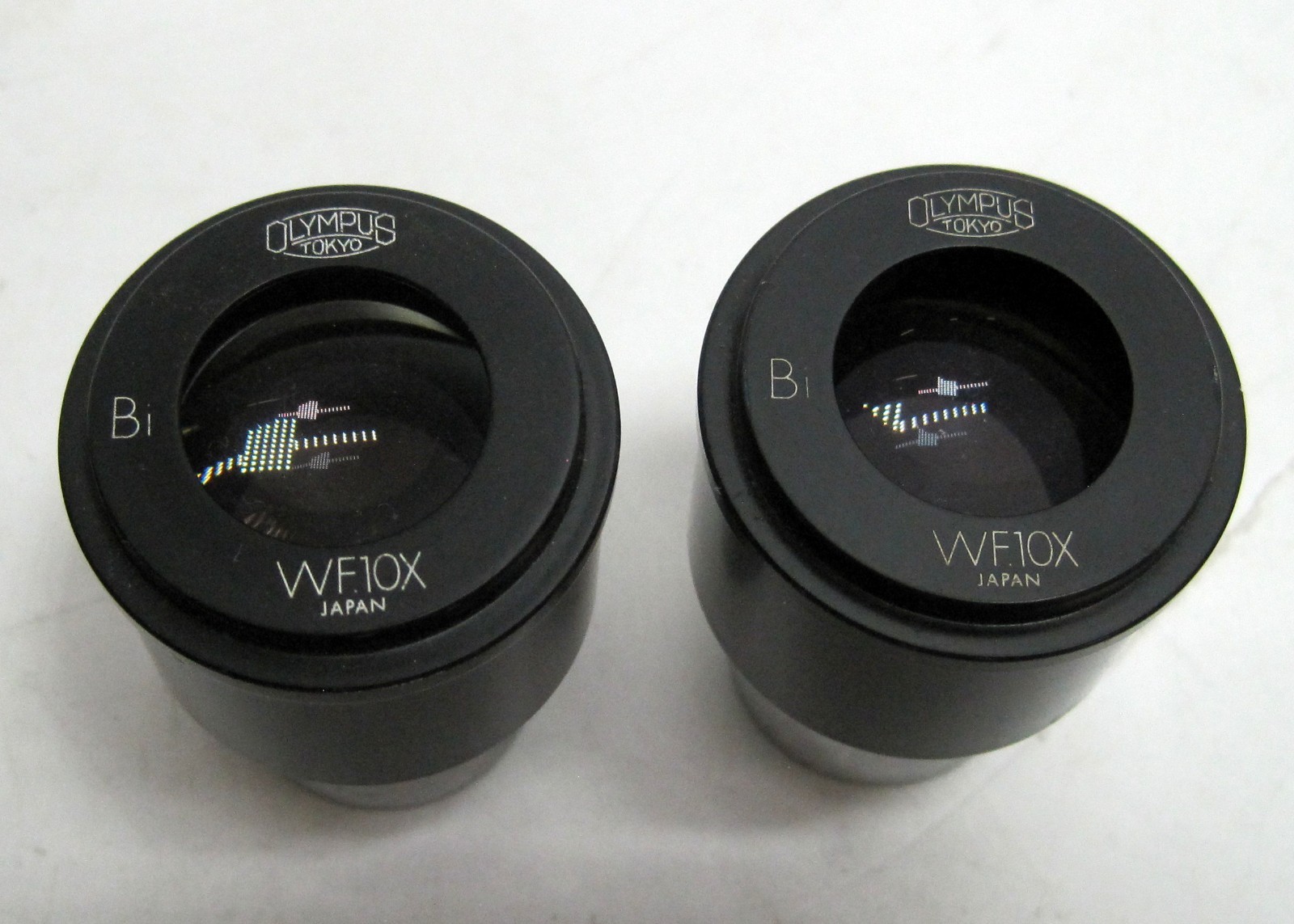 Set of 2 - Olympus WF10x BI Microscope Eyepieces