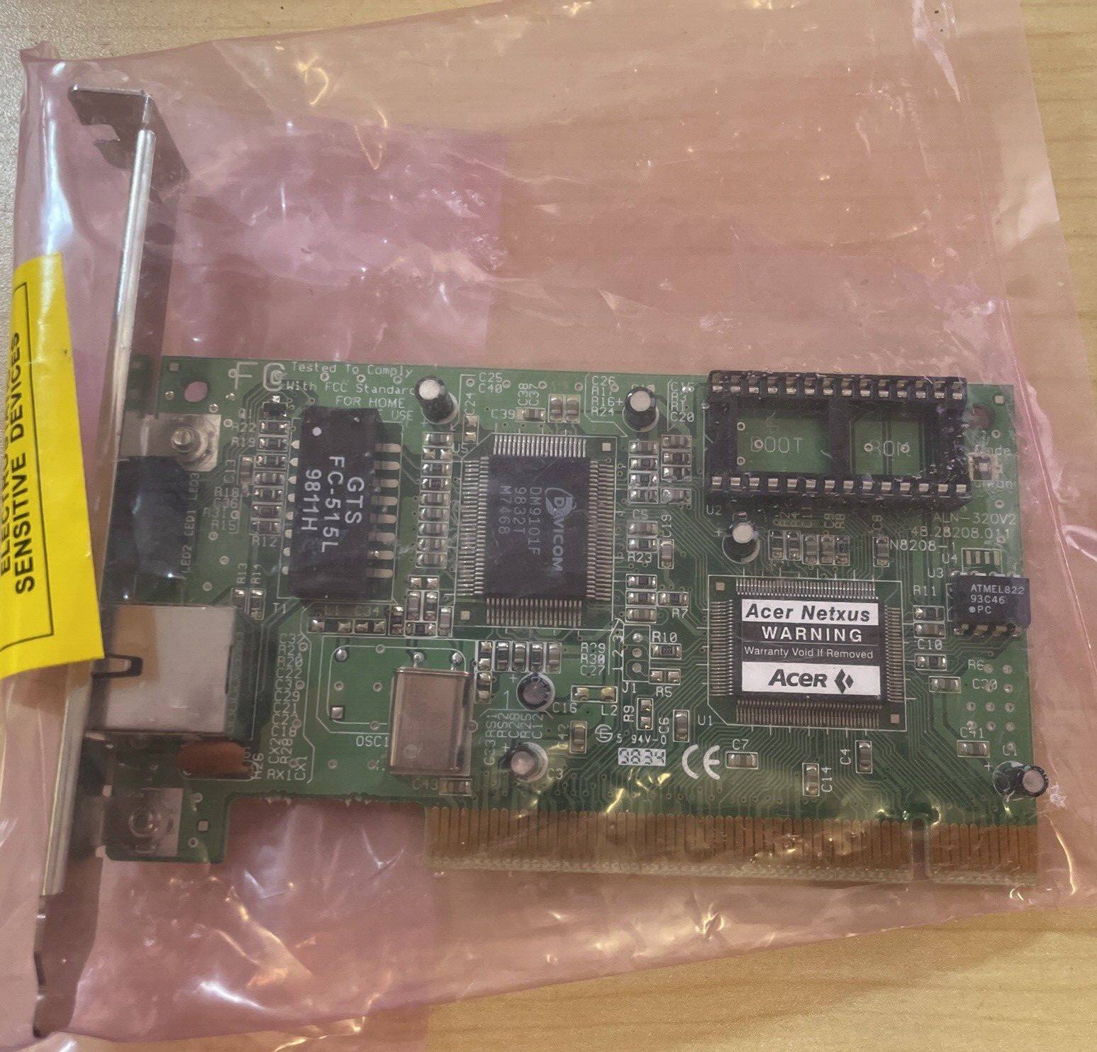 Desktop Computer Acer ALN-320V2 91.21009.101 Network Card