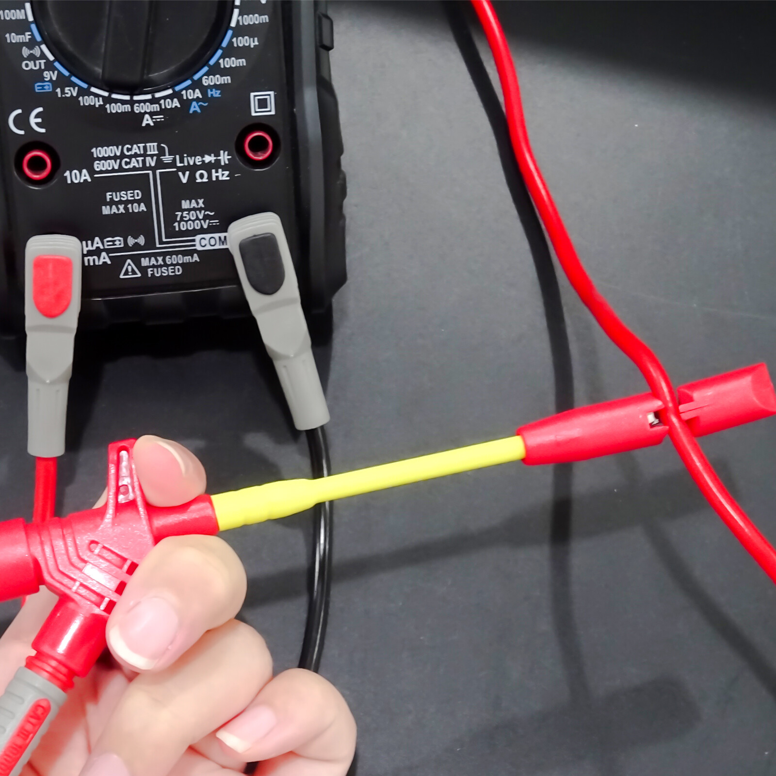 2PCS Insulation Wire Piercing Probe Heavy Duty Quick Piercing for Electrical