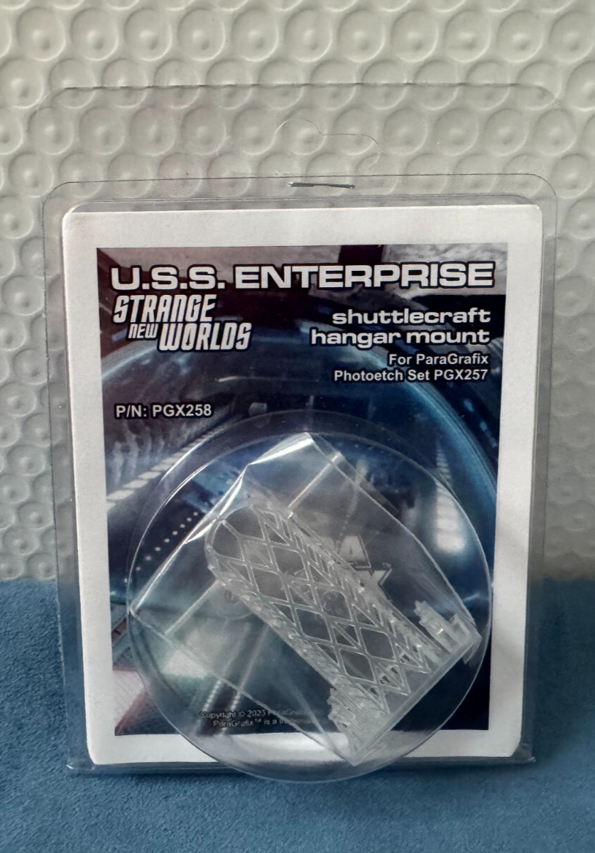 PARAGRAFIX 1/1000 SNW Enterprise Photoetch Set Shuttlebay Mount PGX258