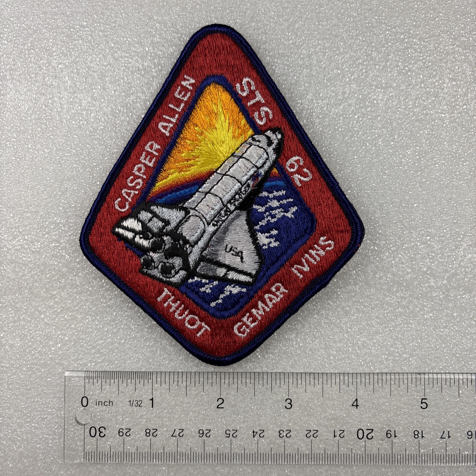 NASA STS-62 Space Shuttle Columbia mission patch