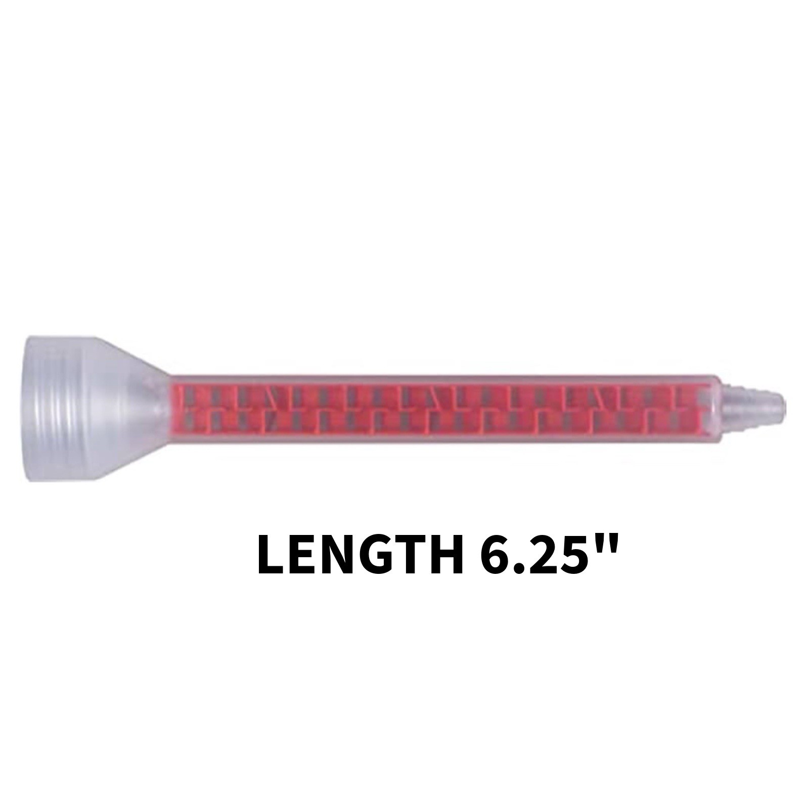 50 Threaded Mix Head Nozzle Adhesive Dispenser Plastic Static For 7oz 10oz Carts