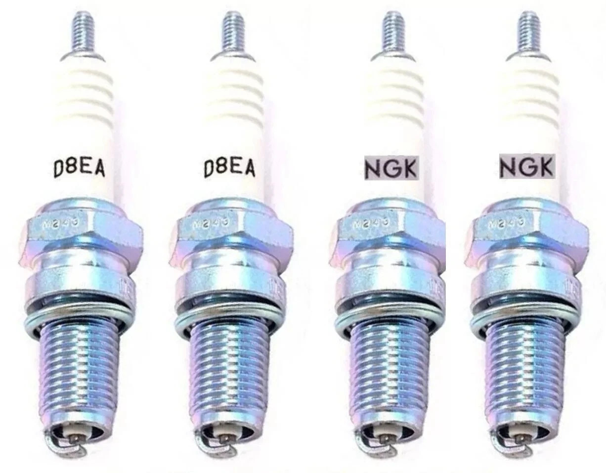 4X Spark Plug DPR7EA-9 /D8EA For YAMAHA ROAD STAR XV1600 XV1700 1999-2014