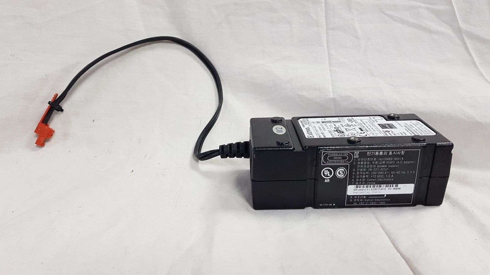 Extron 201 tx Transmitter Power Supply AC Adapter