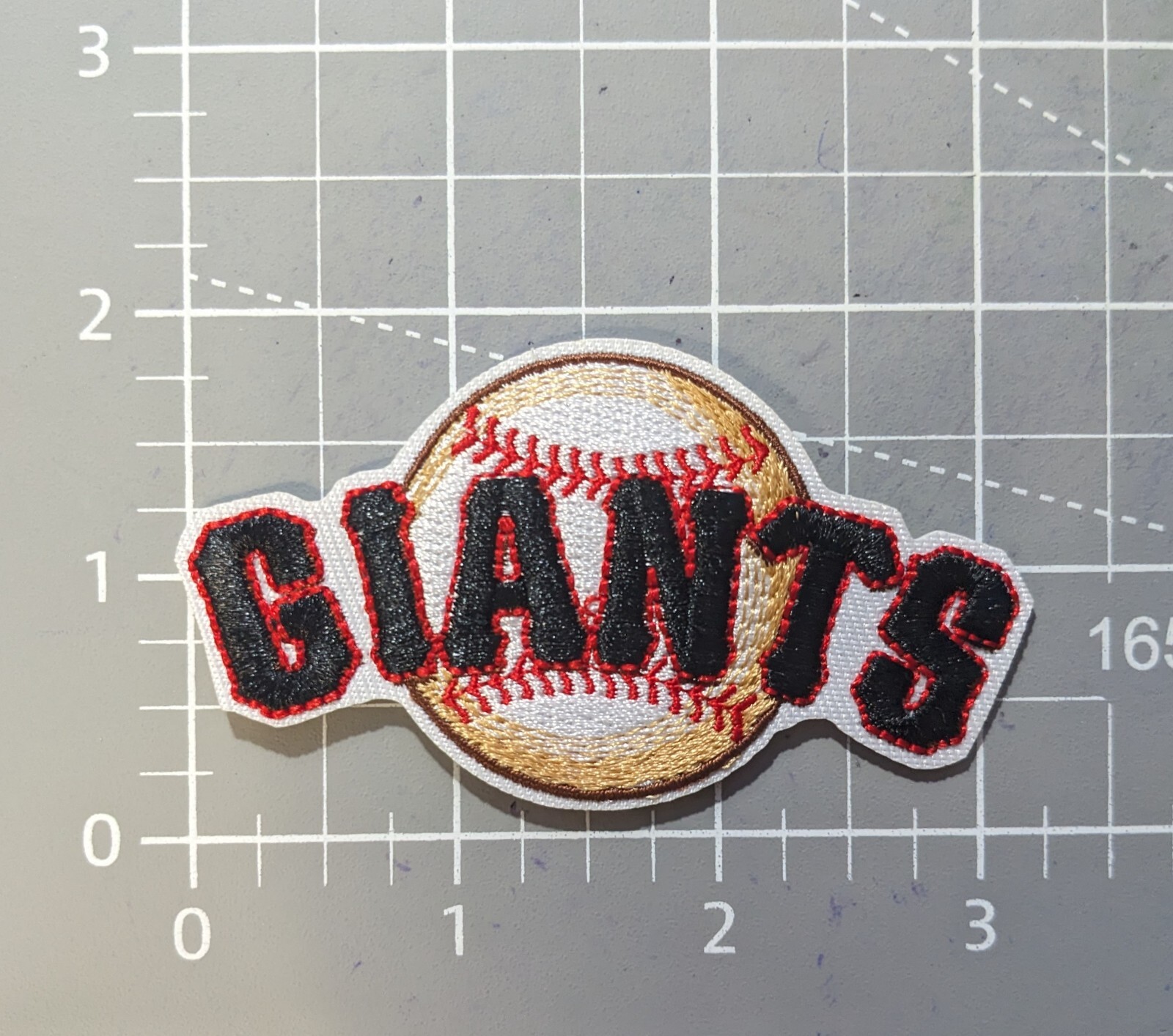 San Francisco Giants Patch MLB Baseball Embroidered Iron On 2x3.25"