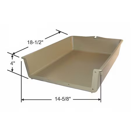Drawer Insert, 14-41/64" W X 18-1/2" D,  45-89