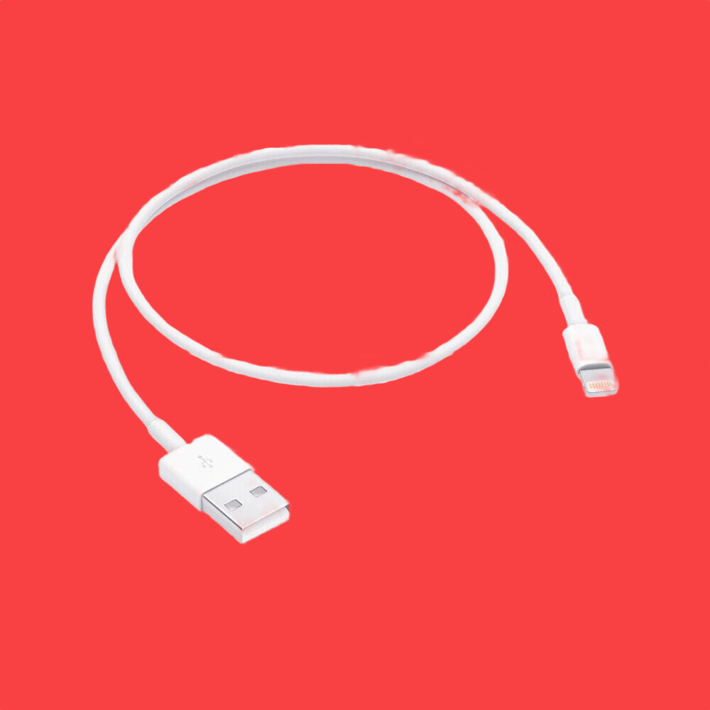 Apple iPhone compatible USB-A ORIGINAL White Charging Cable (3ft) w/TRACKING# 3z