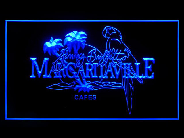 J528B Jimmy Buffett Margaritaville For Pub Bar Display Light Neon Sign