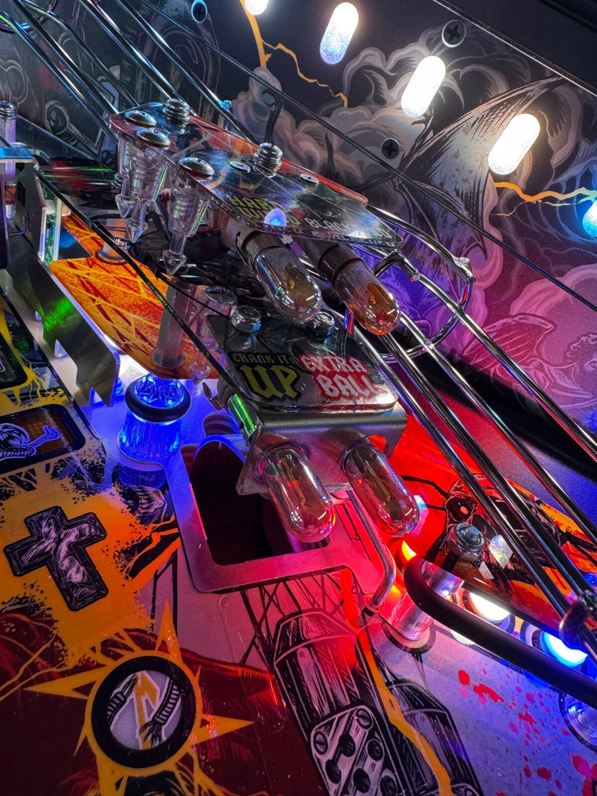 Stern METALLICA Remastered Pinball Machine Stealth Vapor Metallic LED lamp Kit