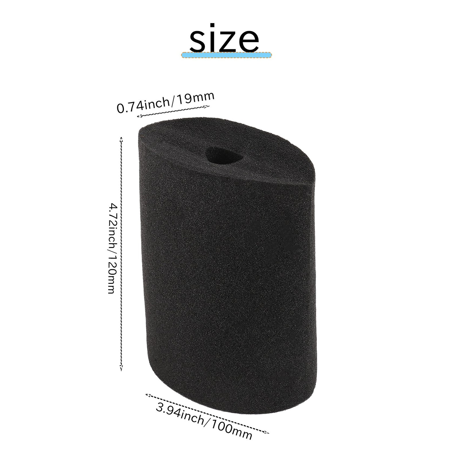 4Pcs Cup Turner Foam Black Cup Turner Foam Cup Tumbler Fixing Turner Foam9160