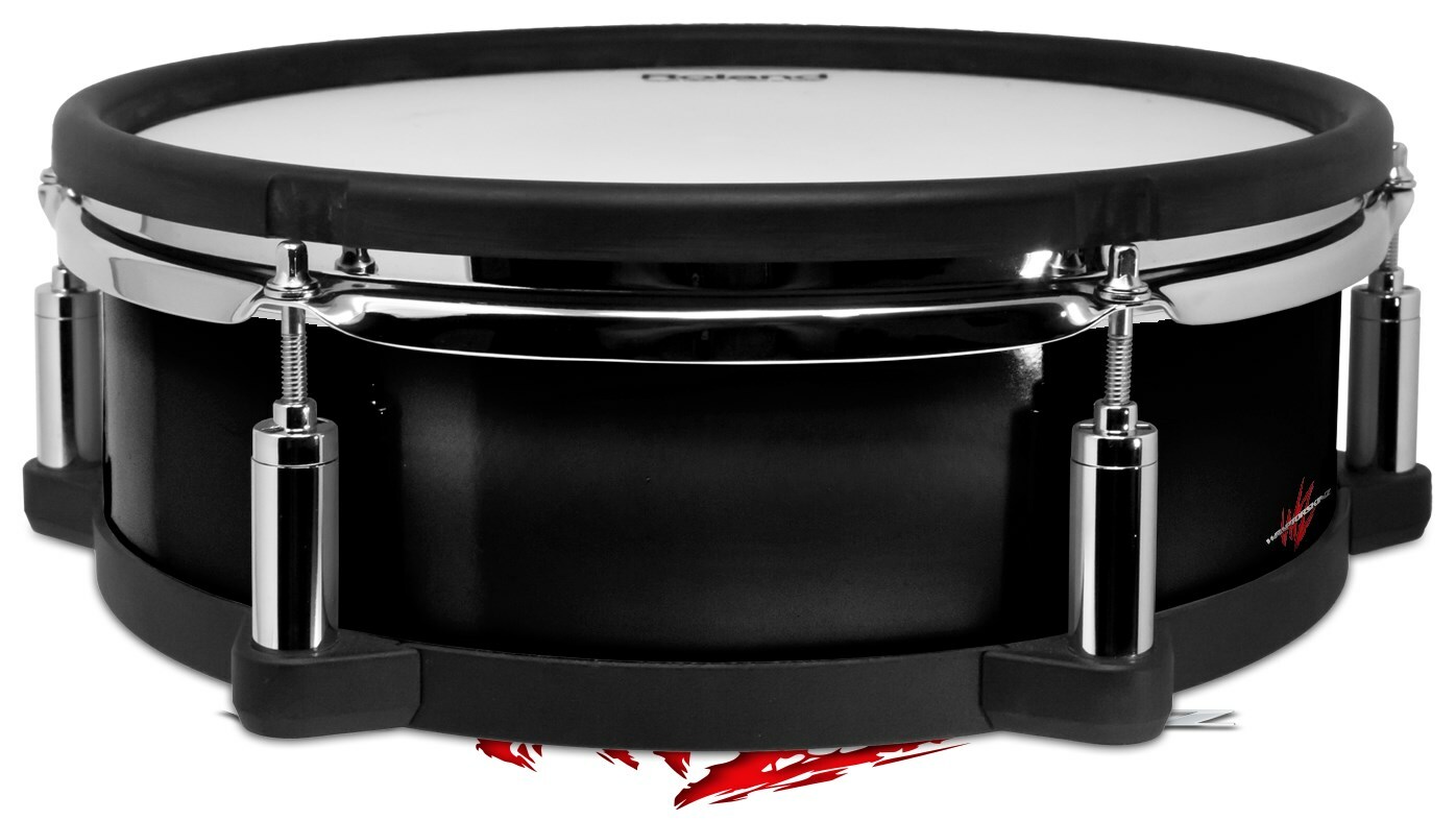 Wrap for Roland vDrum Shell PD128 Solids Collection Black